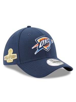 Oklahoma City Thunder 2025 NBA Champions Sidepatch 39THIRTY Stretch Fit