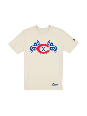 Cincinnati Reds Speedway Classic White T-Shirt