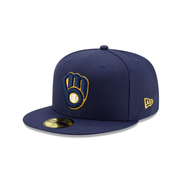 Milwaukee Brewers 2025 Postseason Side Patch 59FIFTY Fitted Hat