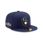 Milwaukee Brewers 2025 Postseason Side Patch 59FIFTY Fitted Hat