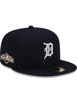 Detroit Tigers 2025 Postseason Side Patch 59FIFTY Fitted Hat