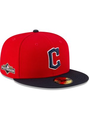 Cleveland Guardians 2025 Post Season Side Patch 59FIFTY Fitted Hat