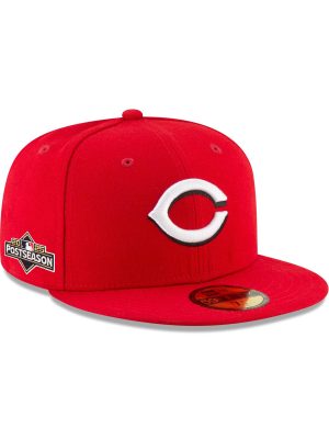 Cincinnati Reds 2025 Postseason Side Patch 59FIFTY Fitted Hat