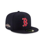 Boston Red Sox 2025 Postseason Side Patch 59FIFTY Fitted Hat