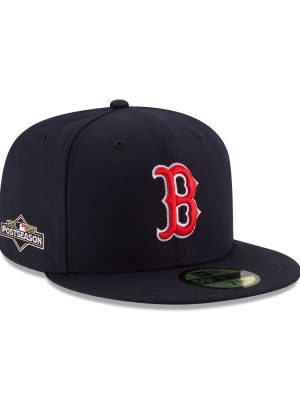 Boston Red Sox 2025 Postseason Side Patch 59FIFTY Fitted Hat