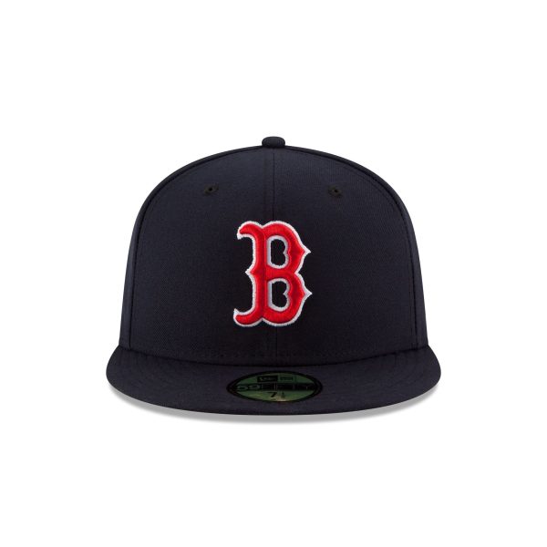 Boston Red Sox 2025 Postseason Side Patch 59FIFTY Fitted Hat