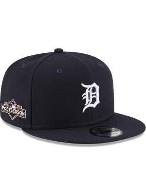 Detroit Tigers 2025 Postseason Side Patch 9FIFTY Snapback Hat