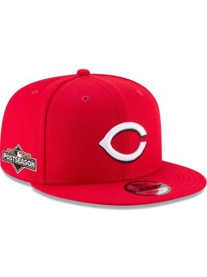 Cincinnati Reds 2025 Postseason Side Patch 9FIFTY Snapback Hat