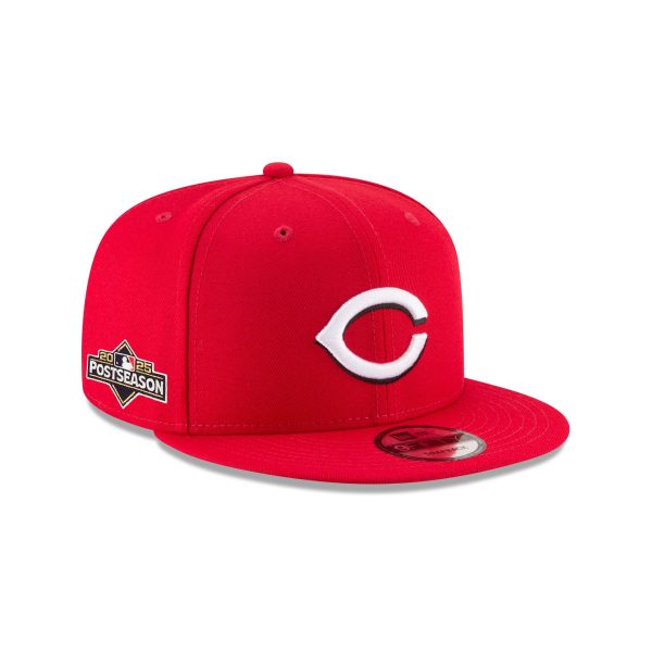 Cincinnati Reds 2025 Postseason Side Patch 9FIFTY Snapback Hat