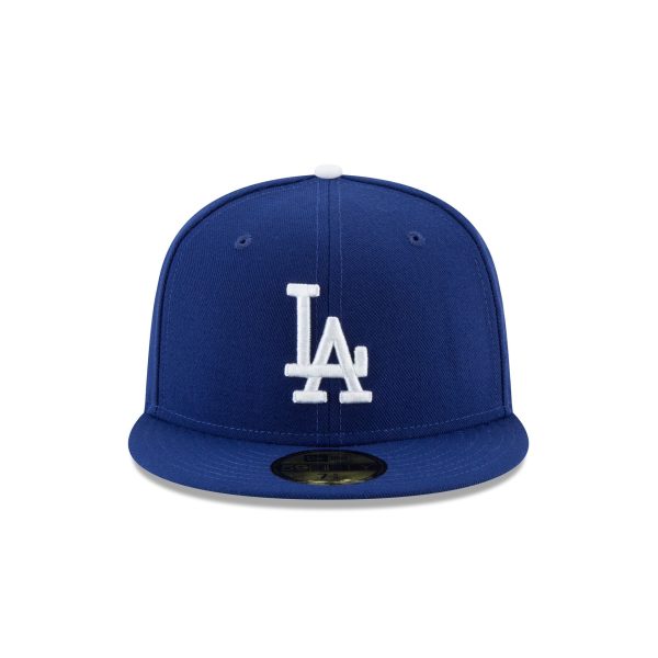 Los Angeles Dodgers 2025 World Series Champions Back to Back Patch 59FIFTY Fitted Hat