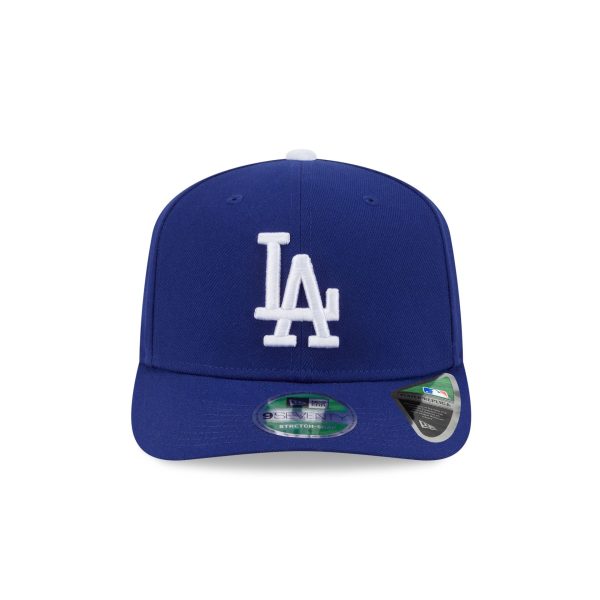 Los Angeles Dodgers 2025 World Series Champions Back-to-Back Circle Patch 9SEVENTY Stretch-Snap Hat