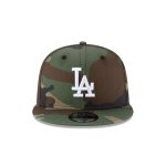 Los Angeles Dodgers 2025 World Series Champions Back-to-Back Circle Patch Camo 9FIFTY Snapback Hat