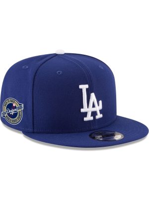 Los Angeles Dodgers 2025 World Series Champions Back-to-Back Circle Patch 9FIFTY Snapback Hat