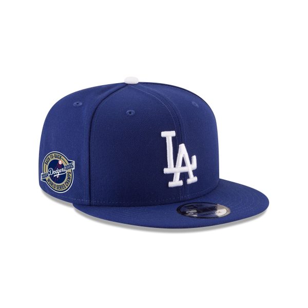 Los Angeles Dodgers 2025 World Series Champions Back-to-Back Circle Patch 9FIFTY Snapback Hat