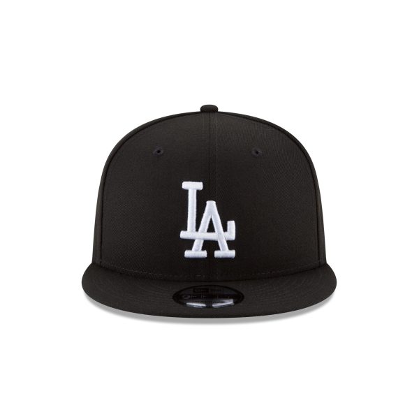 Los Angeles Dodgers 2025 World Series Champions Back-to-Back Circle Patch Black 9FIFTY Snapback Hat