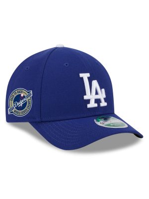 Los Angeles Dodgers 2025 World Series Champions Back-to-Back Circle Patch 9FORTY M-Crown Snapback Hat