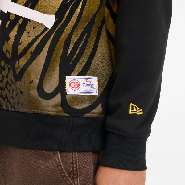 Boston Celtics 2025 City Edition Black Crewneck