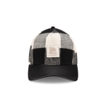 Lumber Plaid College White 9FORTY A-Frame Adjustable Hat