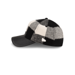 Lumber Plaid College White 9FORTY A-Frame Adjustable Hat