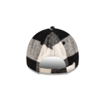 Lumber Plaid College White 9FORTY A-Frame Adjustable Hat