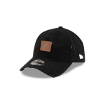 Forge Leather Patch Black 9FORTY A-Frame Adjustable Hat