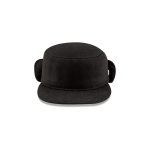 Tempest Dog Ear Black Pillbox Hat