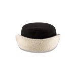 Tempest Dog Ear Black Pillbox Hat