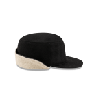 Tempest Dog Ear Black Pillbox Hat