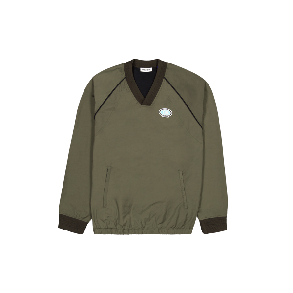 Larkin Dusty Charcoal Track Pullover Jacket