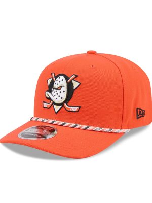 Anaheim Ducks Multicolor Rope 9SEVENTY Stretch-Snap Hat