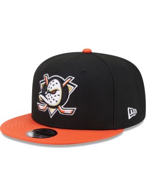 Anaheim Ducks Black 9FIFTY Snapback Hat