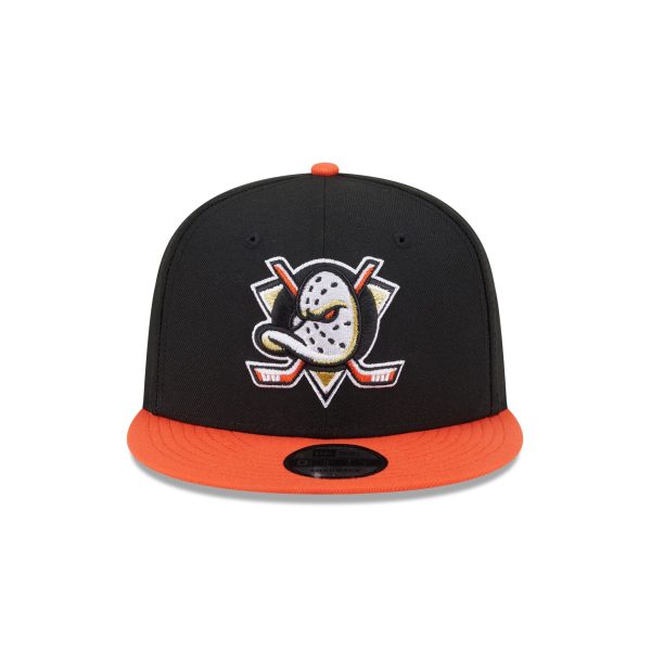 Anaheim Ducks Black 9FIFTY Snapback Hat
