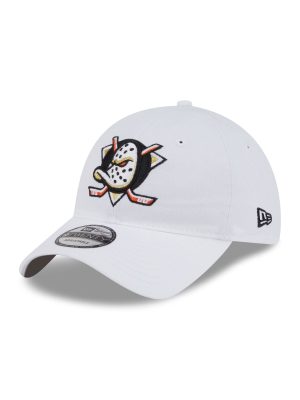 Anaheim Ducks White 9TWENTY Adjustable Hat