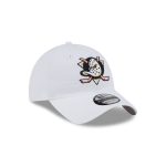 Anaheim Ducks White 9TWENTY Adjustable Hat