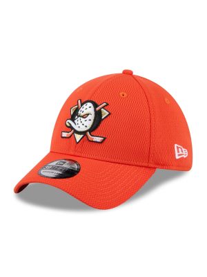 Anaheim Ducks Orange 39THIRTY Stretch Fit Hat
