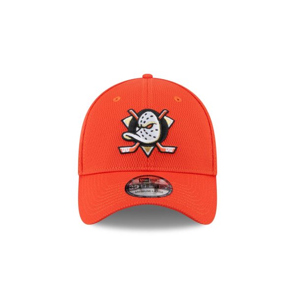 Anaheim Ducks Orange 39THIRTY Stretch Fit Hat