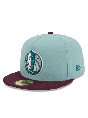 Dallas Mavericks Beach Kiss Blue 59FIFTY A-Frame Fitted Hat