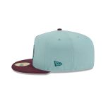 Dallas Mavericks Beach Kiss Blue 59FIFTY A-Frame Fitted Hat