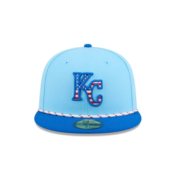 Kansas City Royals Independence Day 2025 59FIFTY Fitted Hat