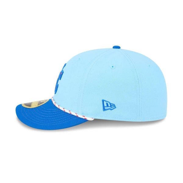 Kansas City Royals Independence Day 2025 Low Profile 59FIFTY Fitted Hat