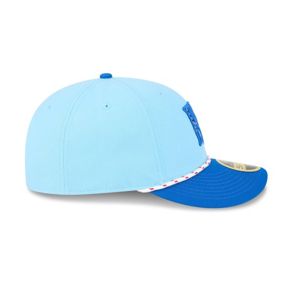 Kansas City Royals Independence Day 2025 Low Profile 59FIFTY Fitted Hat