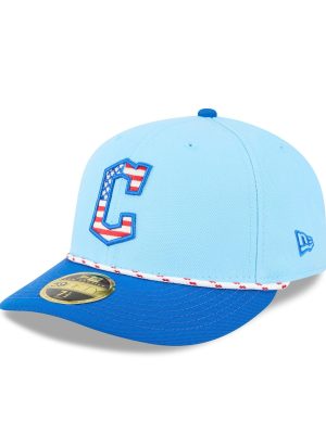 Cleveland Guardians Independence Day 2025 Low Profile 59FIFTY Fitted Hat