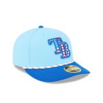 Tampa Bay Rays Independence Day 2025 Low Profile 59FIFTY Fitted Hat