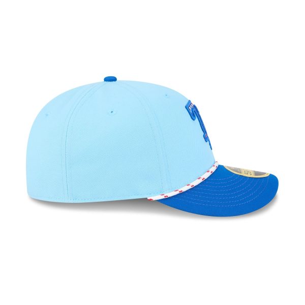 Tampa Bay Rays Independence Day 2025 Low Profile 59FIFTY Fitted Hat
