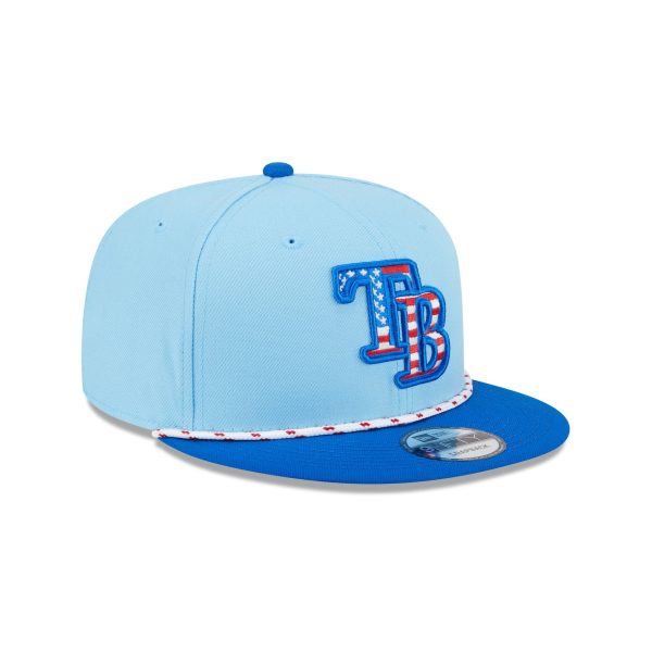 Tampa Bay Rays Independence Day 2025 9FIFTY Snapback Hat