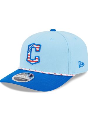 Cleveland Guardians Independence Day 2025 9SEVENTY Stretch-Snap Hat