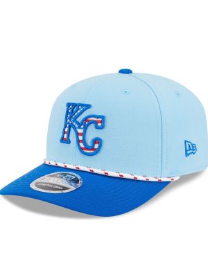 Kansas City Royals Independence Day 2025 9SEVENTY Stretch-Snap Hat