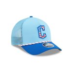 Cleveland Guardians Independence Day 2025 9FORTY M-Crown A-Frame Trucker Hat
