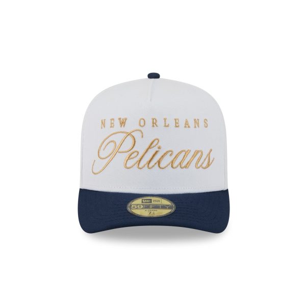 New Orleans Pelicans 2025 Draft 59FIFTY A-Frame Fitted Hat
