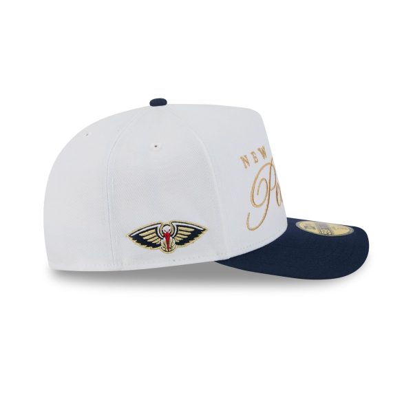 New Orleans Pelicans 2025 Draft 59FIFTY A-Frame Fitted Hat